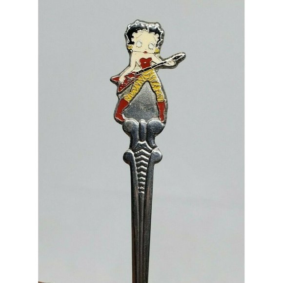 KFS/FS Gift Creations Betty Boop Mini Silver Collectible Spoon Home Décor - Picture 10 of 12